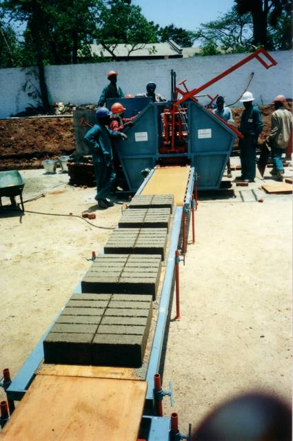 Doubell Hyperstatic Brick making machine