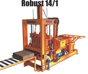 Brick making machine robust